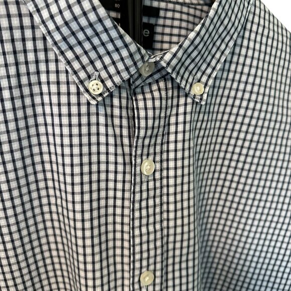 Men’s‎ dress shirt Claiborne XXL 100% Cotton checkerd - Picture 4 of 11